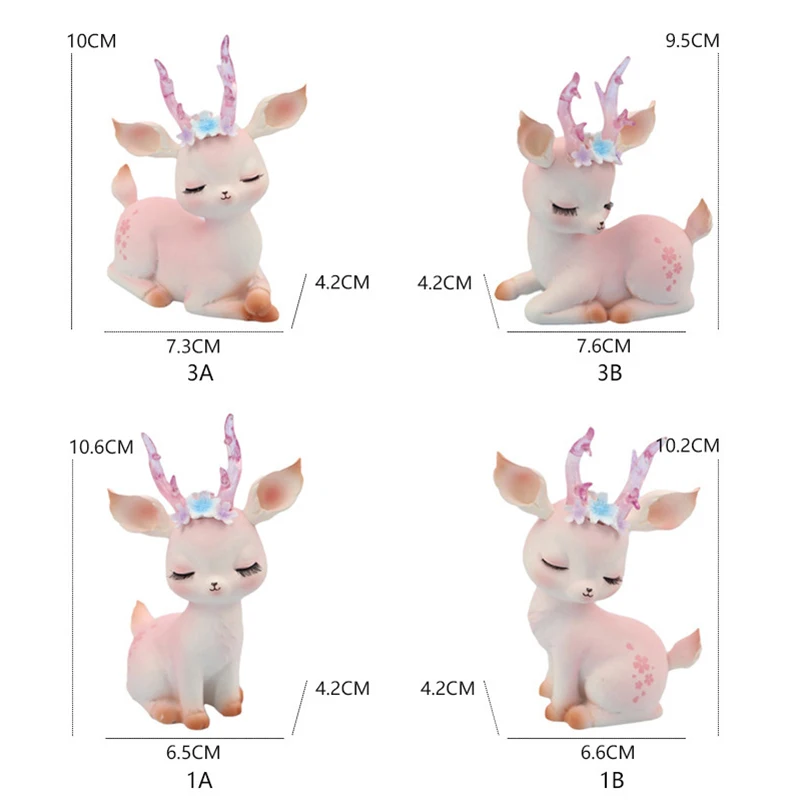 Украшения милый олень аксессуары для салона автомобиля девушка Сердце комната