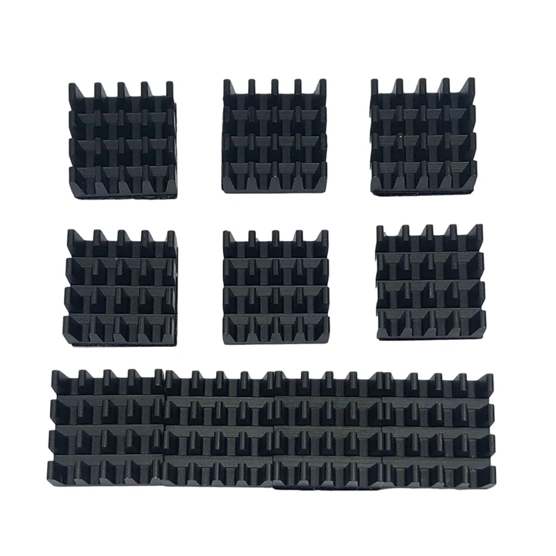 

26PCS Raspberry Pi 4 Heatsink Kit with Thermal Conductive Adhesive Tap26 28GE