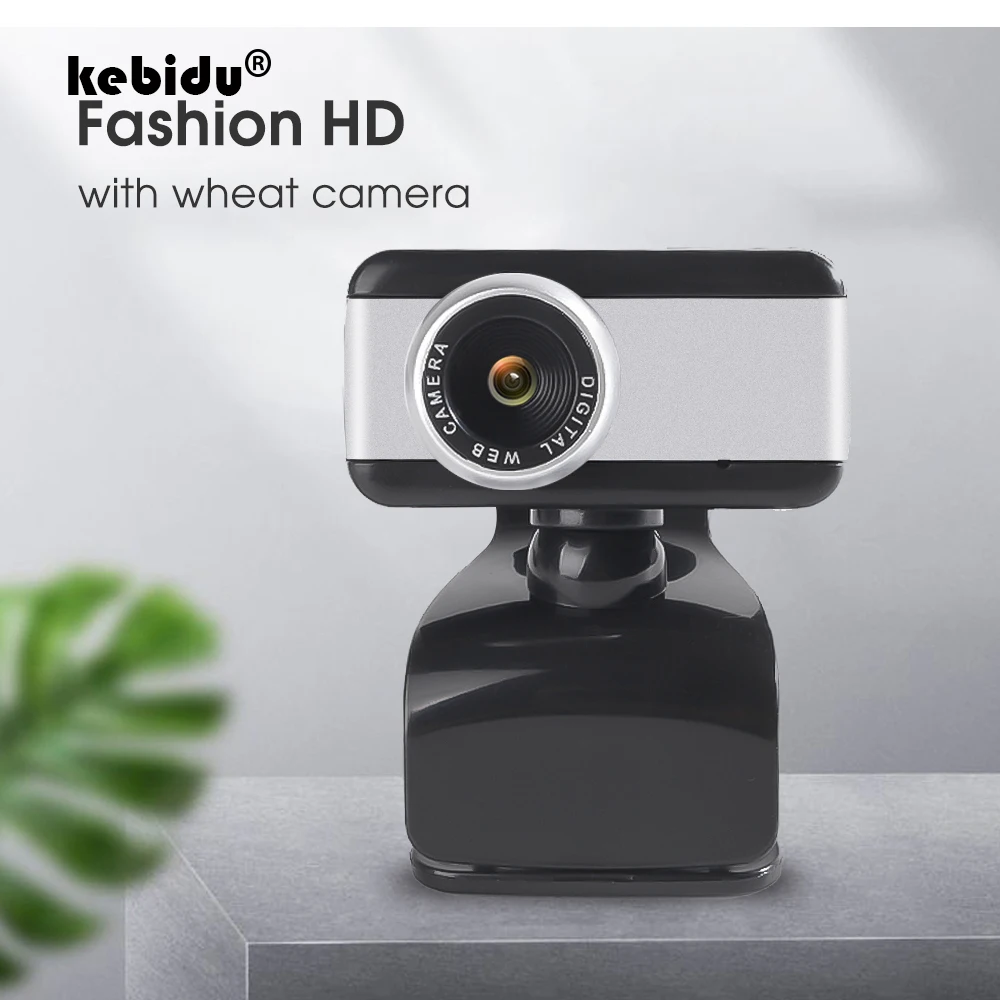Веб камера kebidu HD USB 2 0 50 МП с микрофоном и зажимом|Веб-камеры| |
