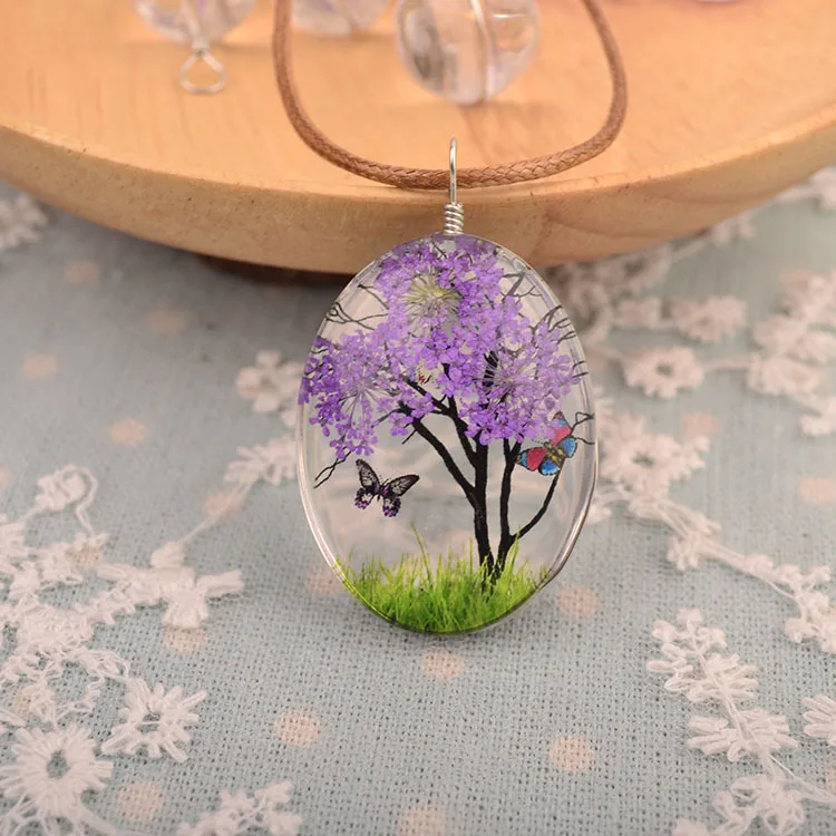 Осенне зимняя Длинная цепочка свитер для путешествий настоящий цветок