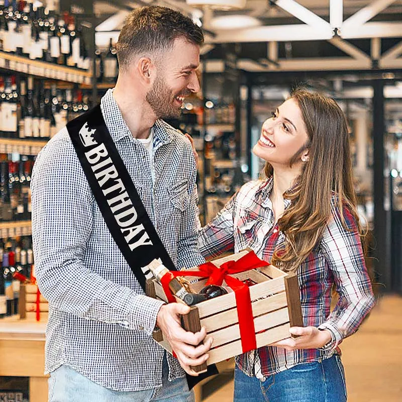 Пояс Король на день рождения для мужчин украшение вечеринки в честь Дня Рождения