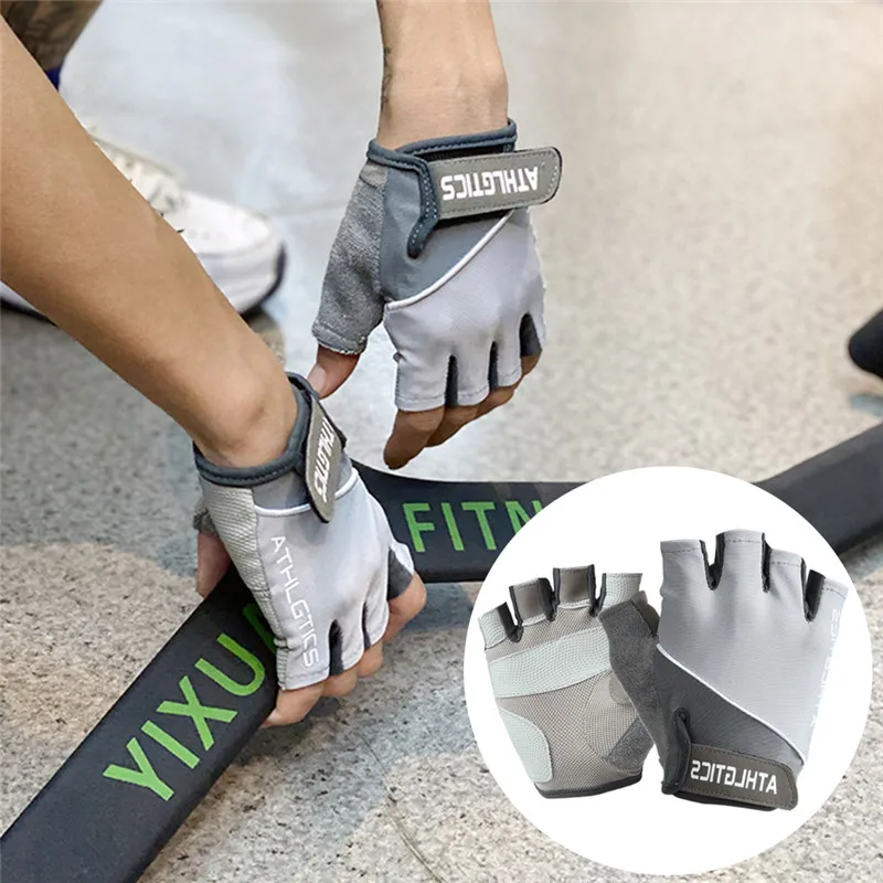 

Велосипедные перчатки для горных велосипедов, мужские перчатки без пальцев, нескользящие перчатки для спортзала и фитнеса, женские мужские...