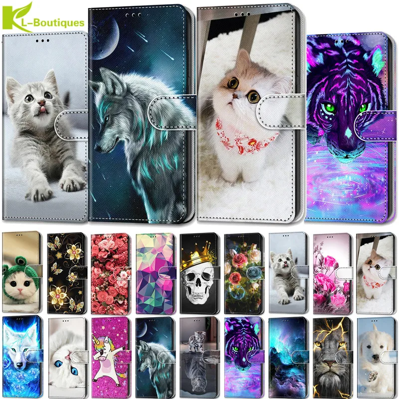 Wallet Flip Case For Motorola Moto G7 g7 G 7 Plus Case Cover For Moto E5 G6 Play G7 Play Power PU Leather Phone Cover Shell capa