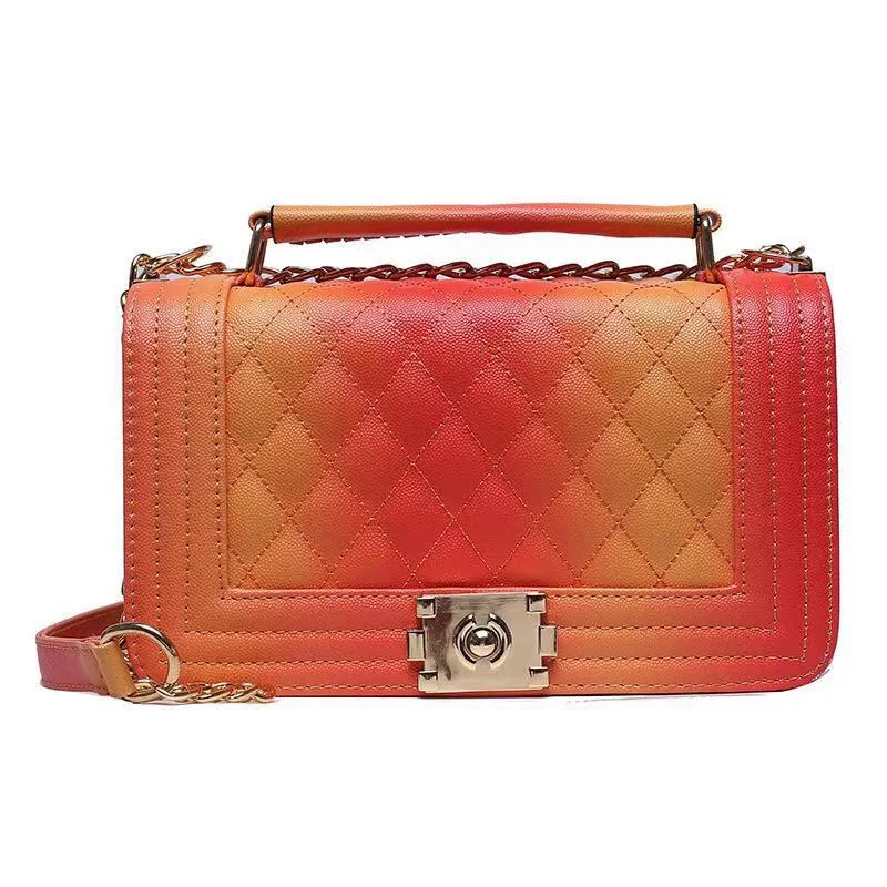 

Модные женские кошельки из искусственной кожи, новая квадратная сумка на одно плечо с цепочкой для звонков, элегантная женская сумка оптом