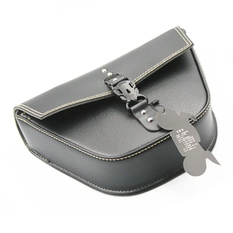 Мотоциклетная сумка из искусственной кожи для хранения багажа инструментов