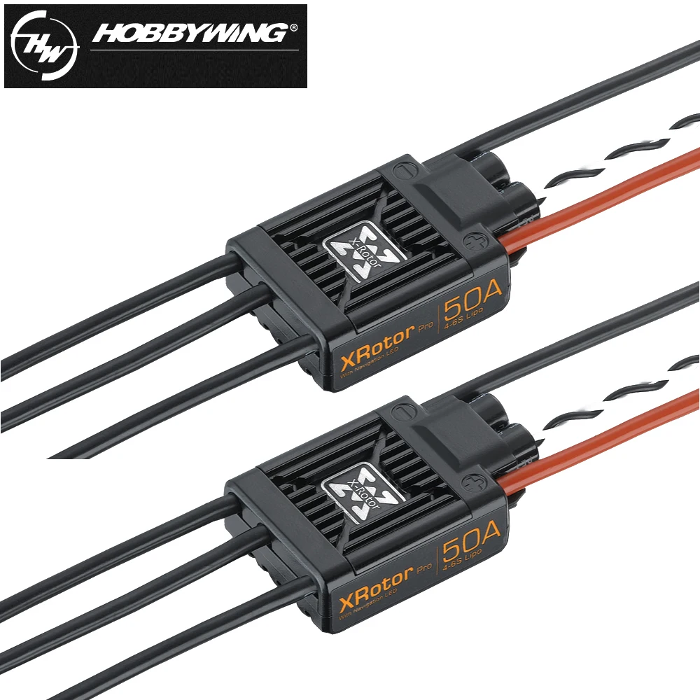 Hobbywing XRotor Pro 50A 4 6S Бесщеточный Регулятор скорости ESC технология Део для RC PFV Дрон