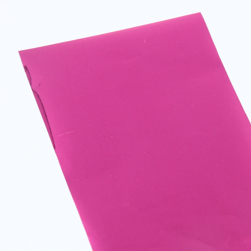 Фольга для горячего тиснения бумажная розово-красная голографическая