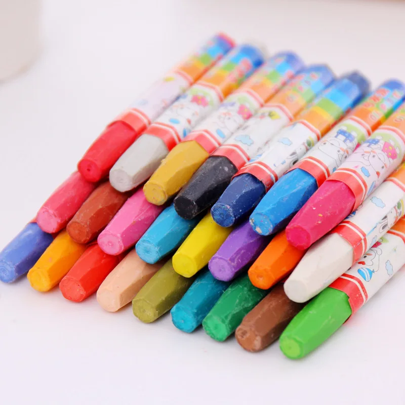 

12/18/24 Color Oil Pastel Non-Toxic Wax Crayon Stick Angular Painting Drawing Pen for Gifts Student Graffiti Crayons Stationery