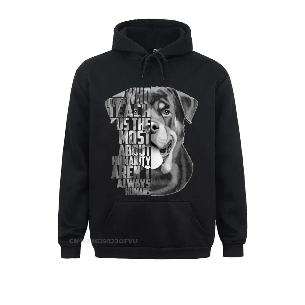 

Vintage Rottweiler Head Loyalty Quote Portrait Dog Hoodie Men Crewneck Percent Cotton Sweater Wholesale