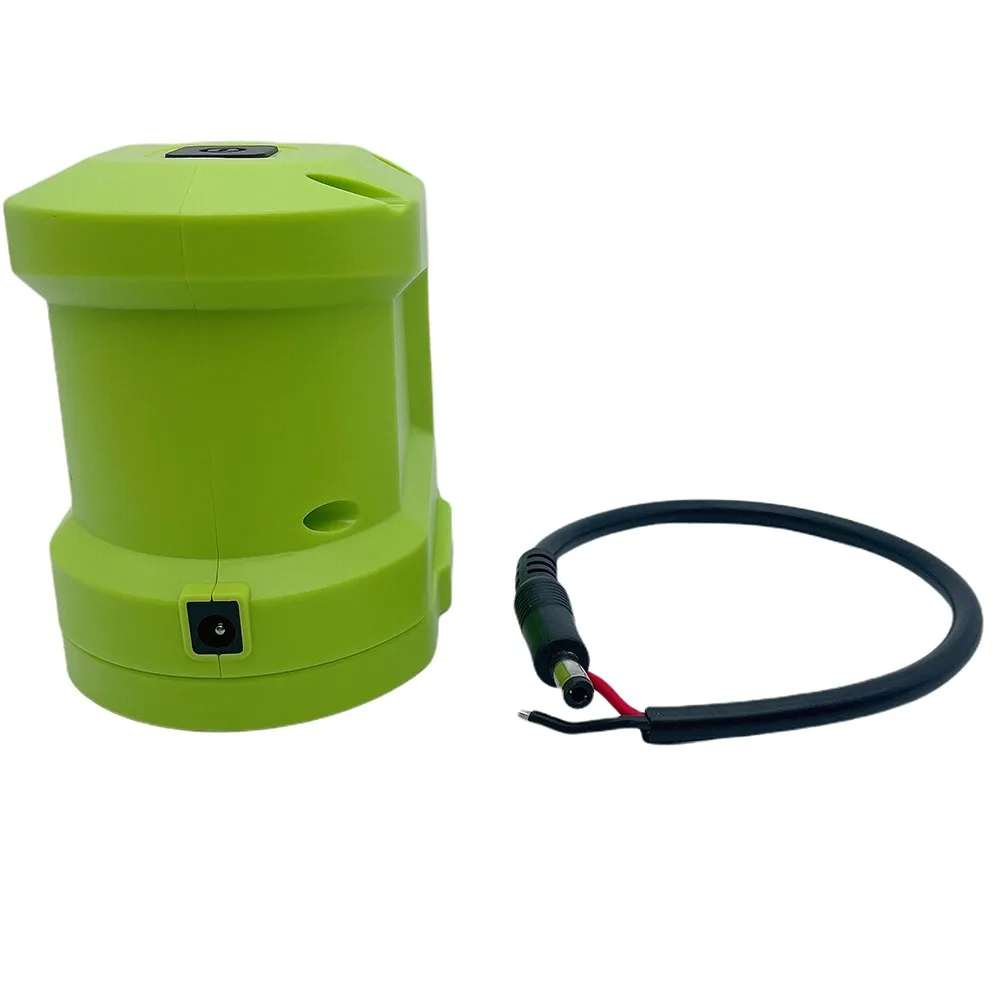 

Для Ryobi 1 Plus PSK005 18 в адаптер литий-ионной батареи DIY с двойным USB светодиодным переключателем управления фотовспышкой 3 Вт светодиодное освещение