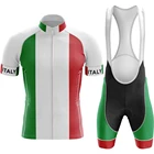 Новинка, итальянский комплект из Джерси для велоспорта, 2020, Джерси для занятий спортом на открытом воздухе, езды на велосипеде, Джерси для горных велосипедов, 20D гелевые велосипедные шорты, костюм для велоспорта
