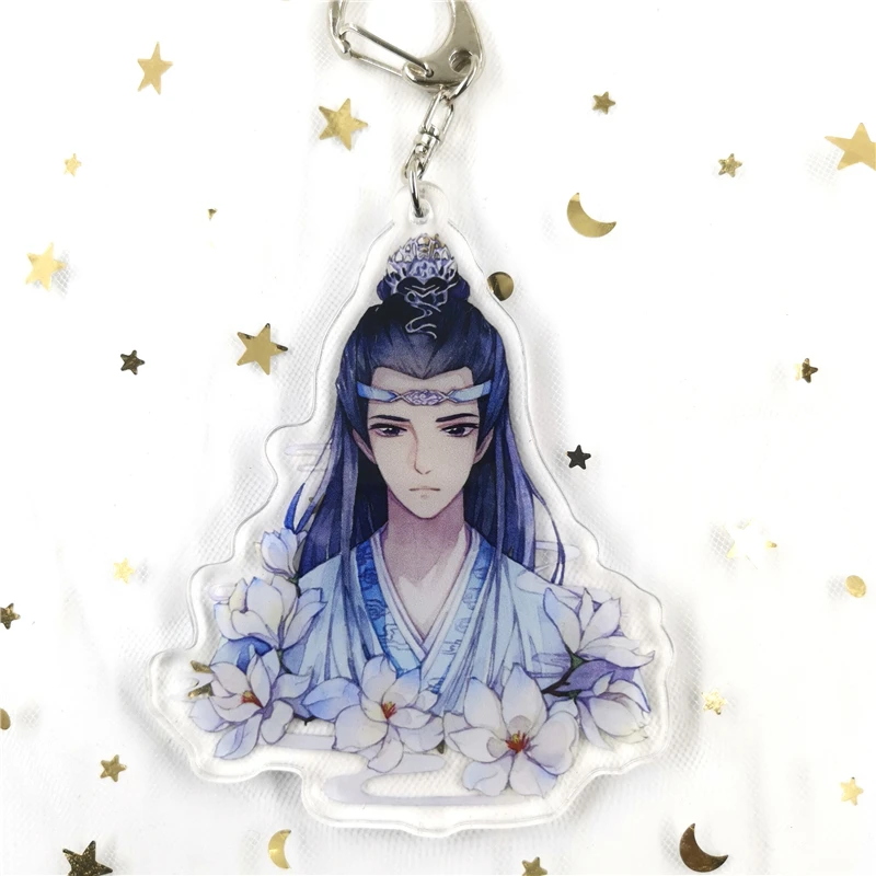 Grandmaster of Demonic Cultivation Lan Wangji Wei Wuxian Печатный кулон брелок значок брошь булавка для
