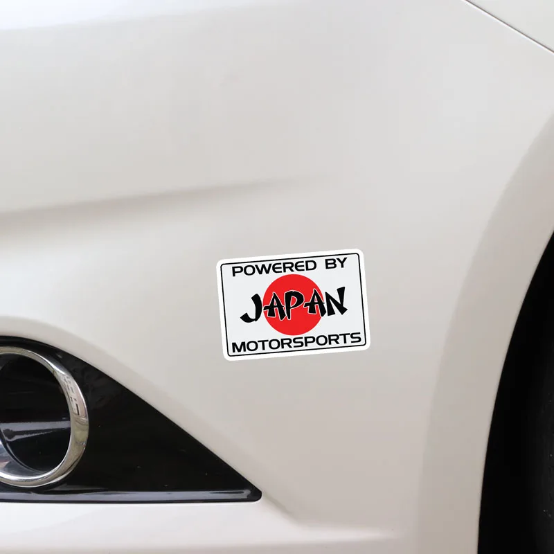 

Hot Cover Scratches POWERED BY JAPAN MOTORSPORTS Waterproof Personality PVC Cm X Cm Car Stickers KK Vinyl Decals
