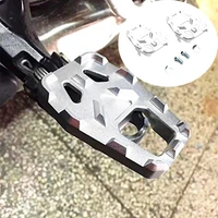 motorcycle accessries foot pegs pedals rest footpegs for honda crf1000l africa twin adventure sports 2014 2015 2016 2017silver