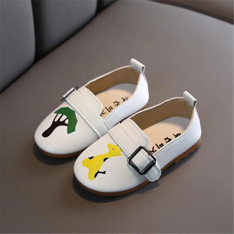 Туфли для девочек из мультфильмов весна осень белые туфли принцессы