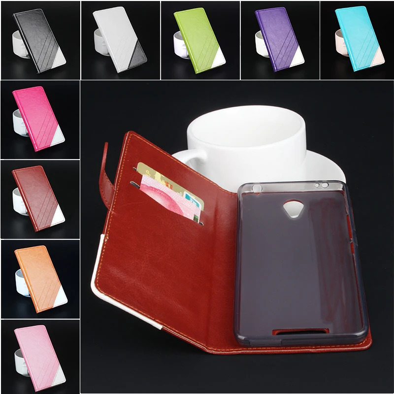 Для Xiaomi Redmi note 2 чехол для телефона Folio Flip чистый цвет Crazy House узор Премиум PU кожаный