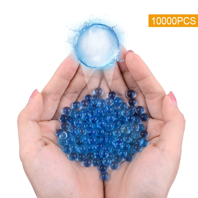 10000 шт. растущие гелевые шарики пули для пистолета игрушечного бластера