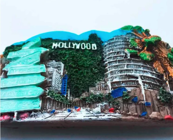 Сувениры из США в Лас-Вегасе магниты на холодильник 3D стиле Нью-Йорка сувениры