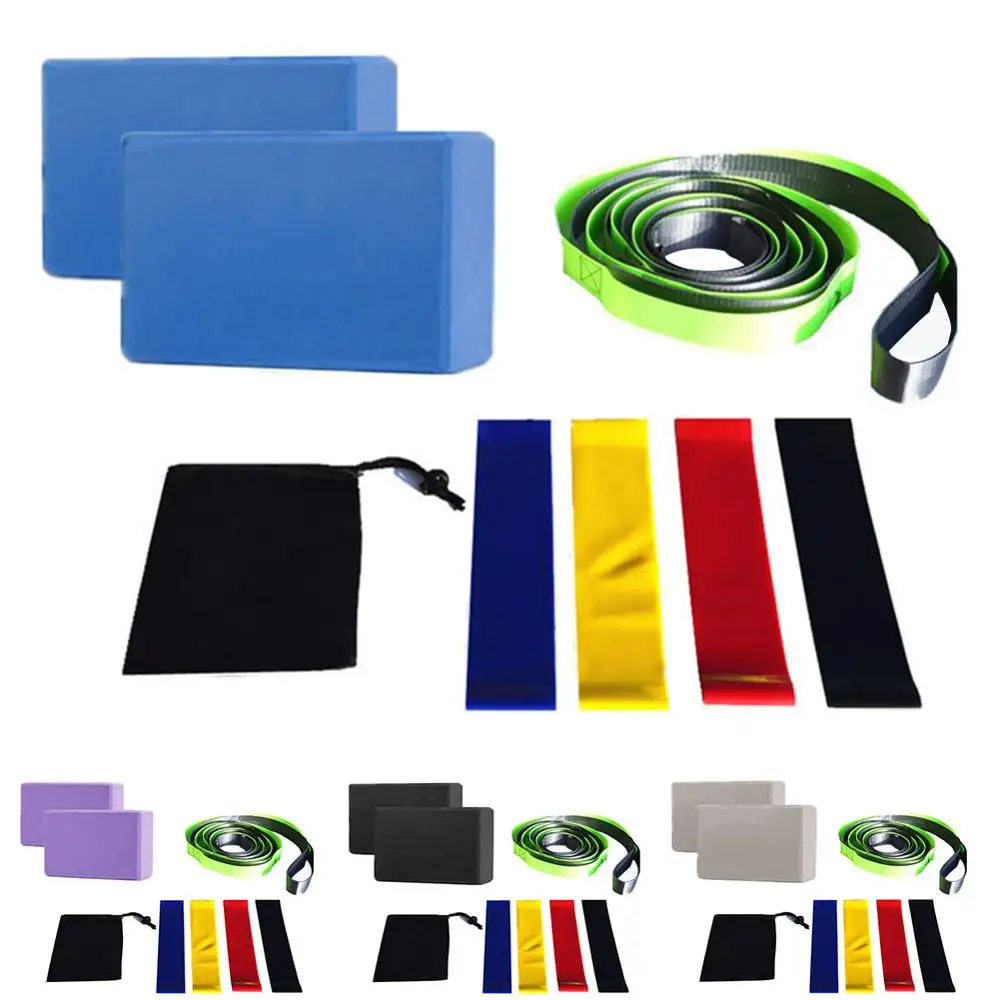 Набор аксессуаров для занятий йогой в помещении набор из восьми деталей йоги с