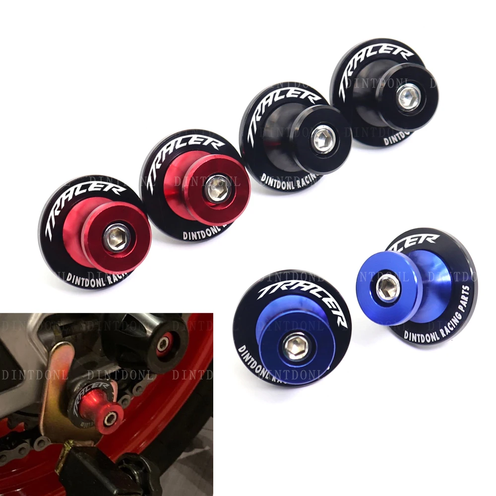 

Для YAMAHA TRACER7 TRACER9 2021, заднее колесо, поворотный рычаг, стойка для парковки MT03 MT25 TRACER 700 900, катушки, ползунок, подставки, винт