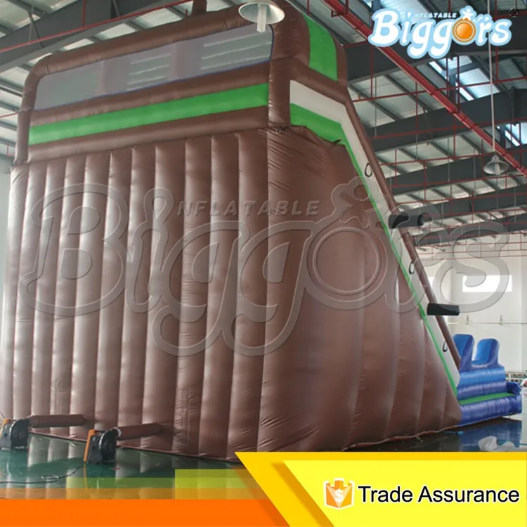 

New Popular Large Inflatable slides Double Tube Inflatable Slides With Water Pool