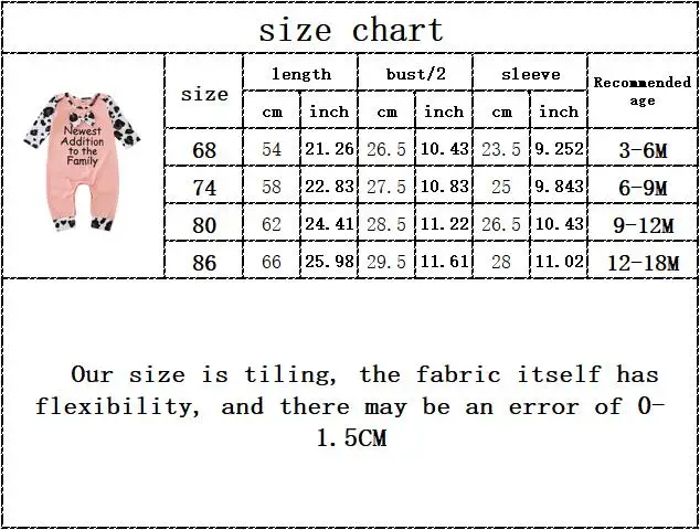 

newborn baby girls long sleeve leopard patchwork rompers toddler infant baby letter jumpsuits kids bow sunsuits 3-18M
