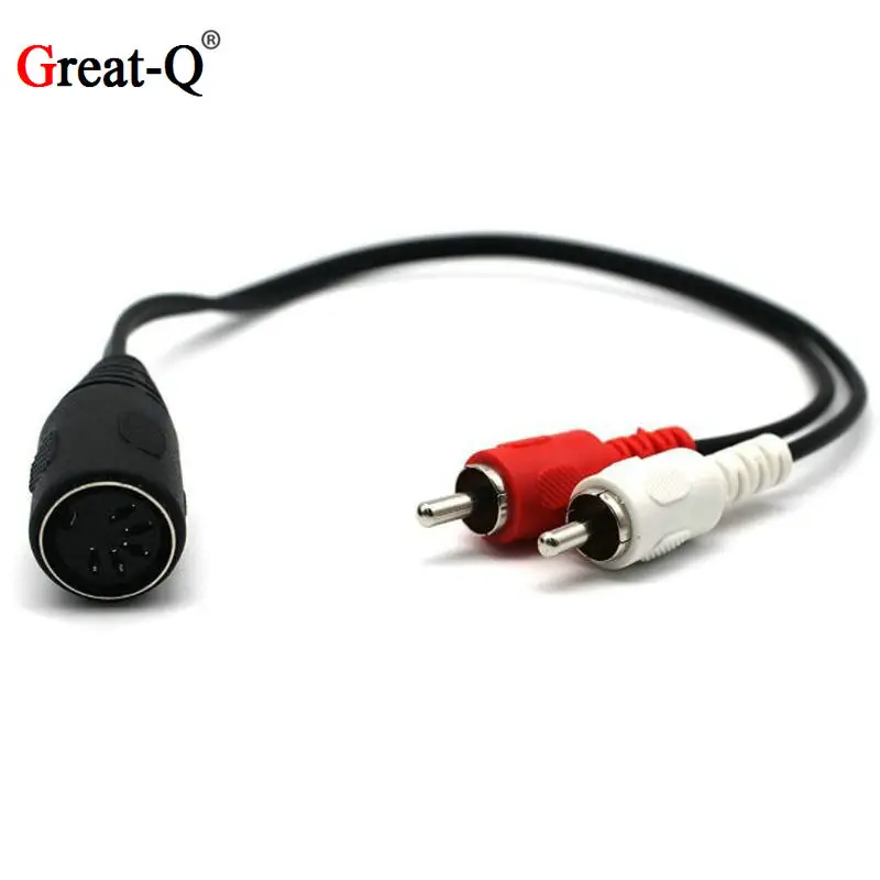 Фото 5-контактный разъем для разъема DIN на 2 штекера USB 30 см №1