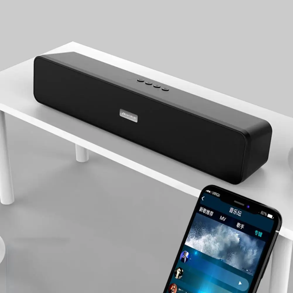 Стереозвуковая панель Bluetooth 5 0 проводные компьютерные колонки s стерео сабвуфер