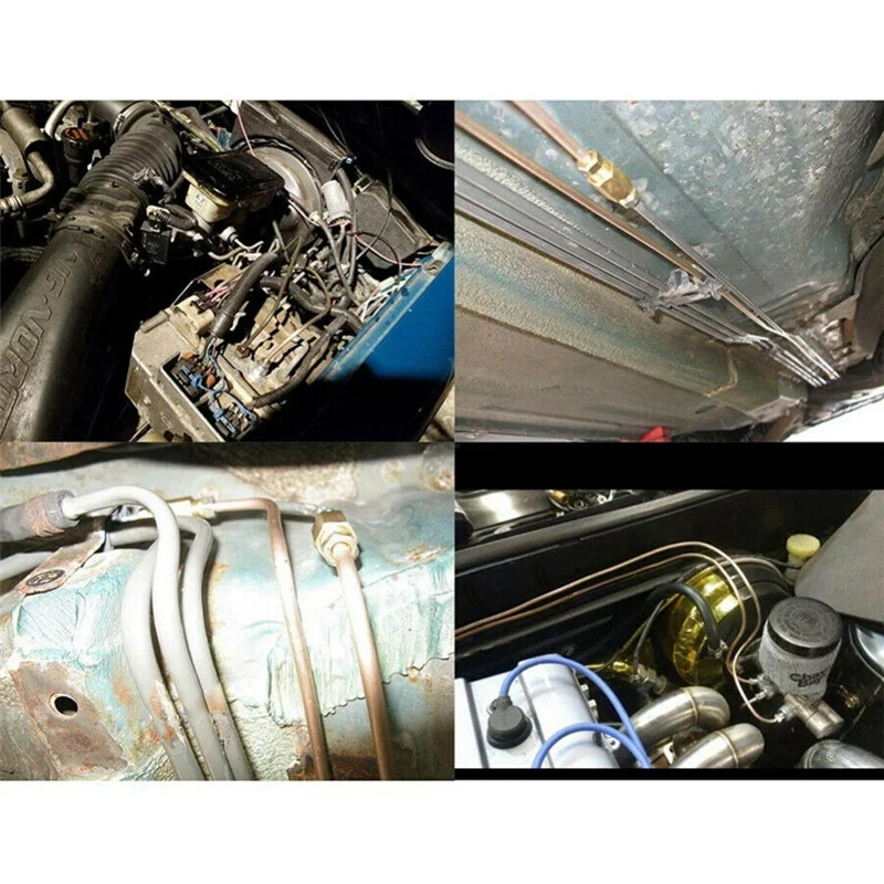 2 пакета 25 футов медный никелевый тормозной трубопровод комплект 3/16 дюймов OD + 30