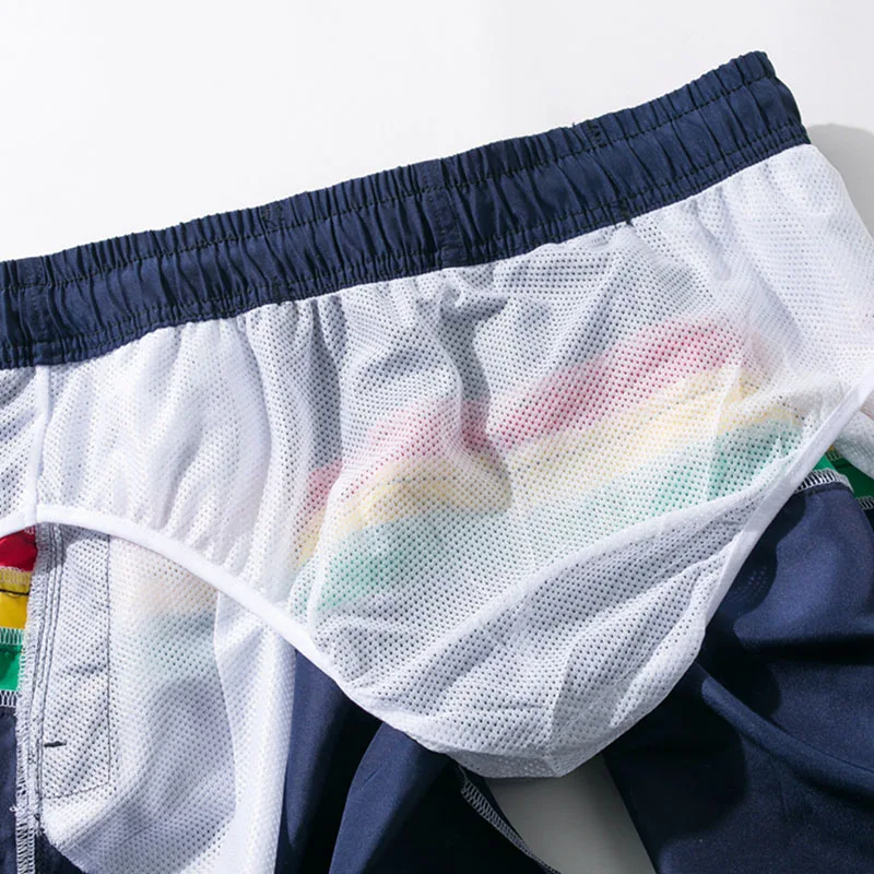 Мужские пляжные шорты быстросохнущие плавательные для серфинга пляжа мужские