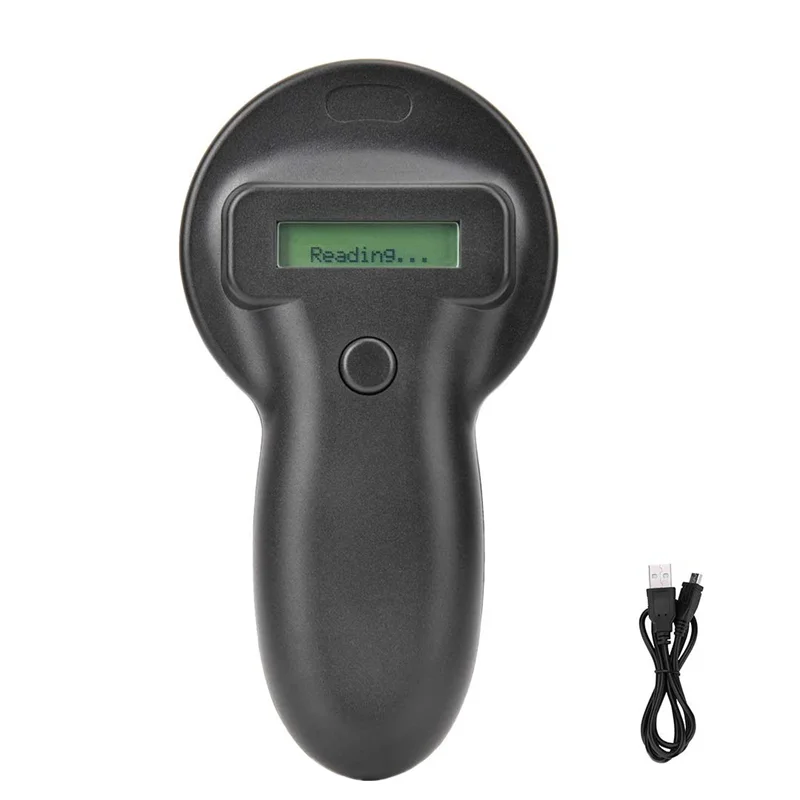 Новинка 134 2 кГц FDX B Pet Microchip портативный RFID сканер животных Tag Reade низкочастотный