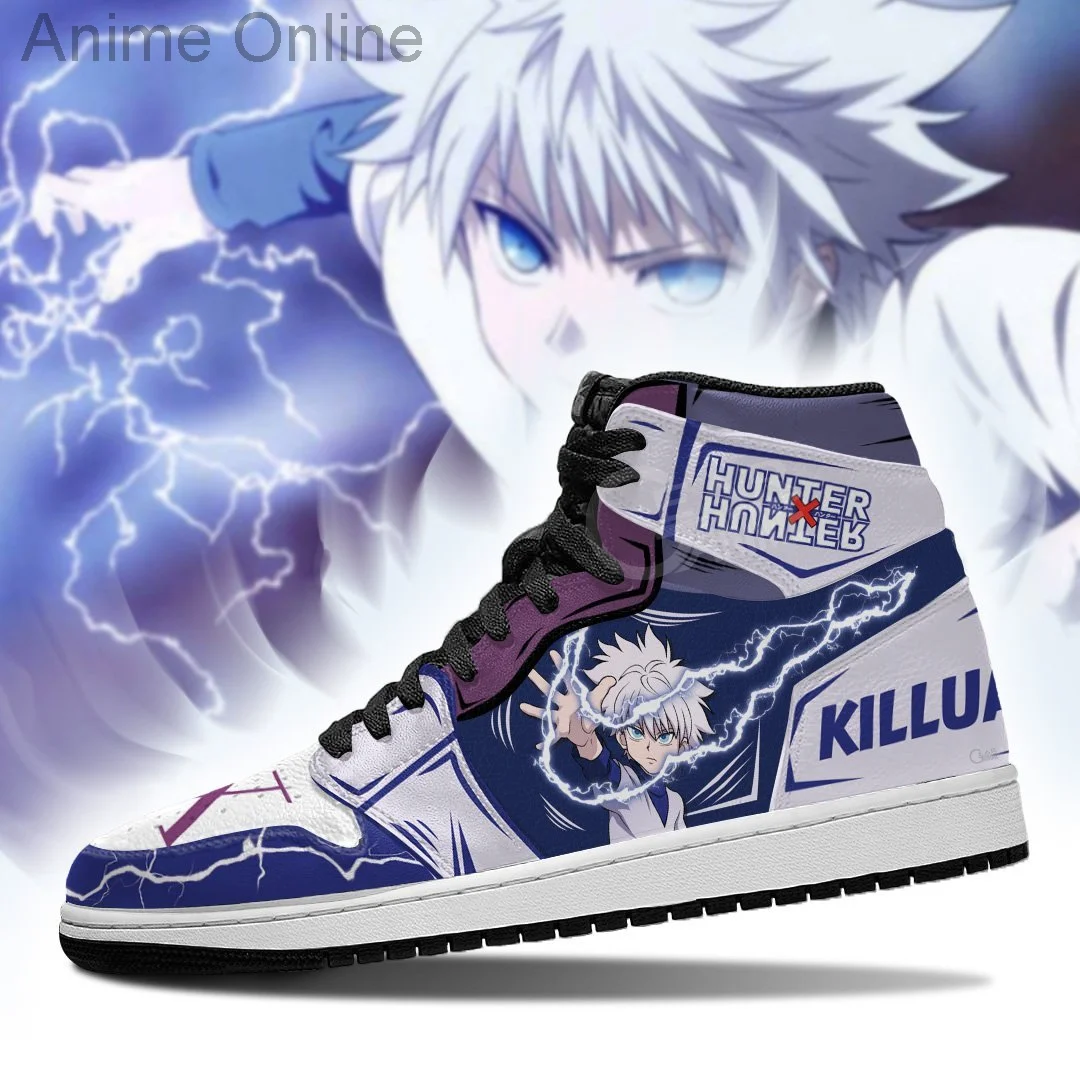 

Killua Hunter X Hunter sneakers Lightning HxH hot anime shoes