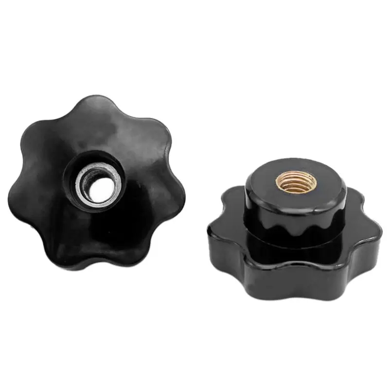 5X M6 X 32 мм внутренняя нарезка 7 лепестков со сквозным отверстием Зажимная рукоятка