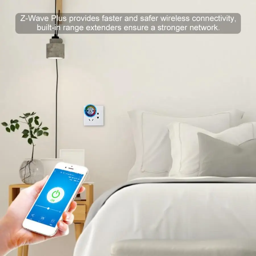 NAS-WR01ZE Z-Remote розетка ЕС вилка для сигнализации Fibaro 110-230 В