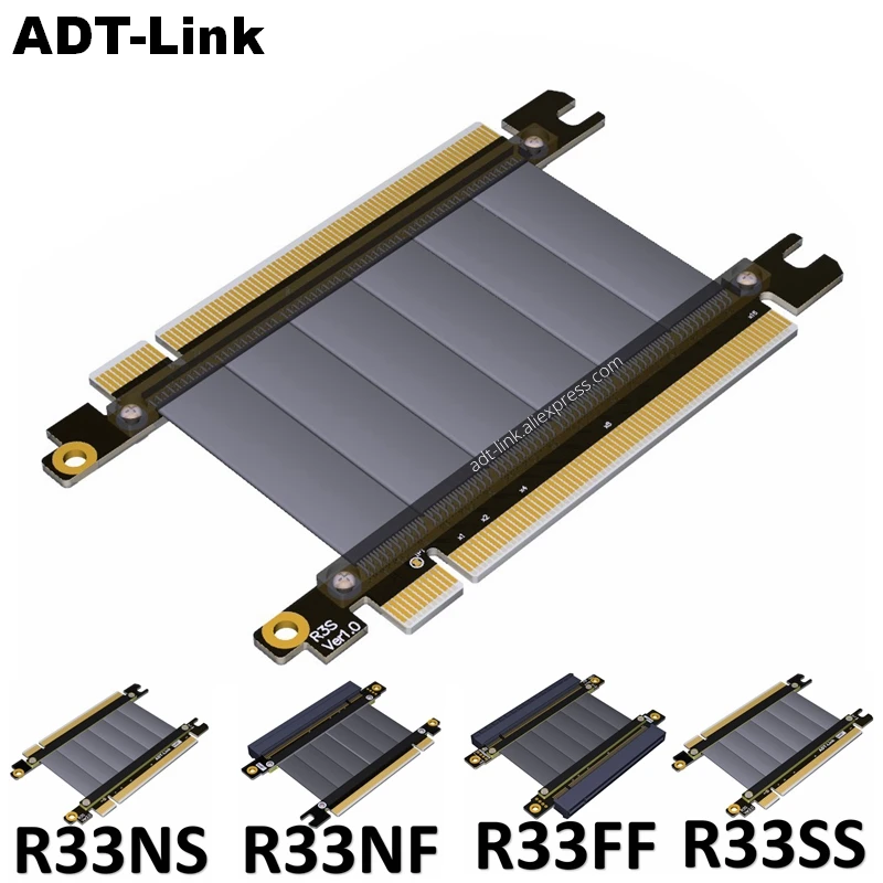 Кабель расширения PCI express 3 0 16x на pcie x16 кабель графических карт штекер гнездо