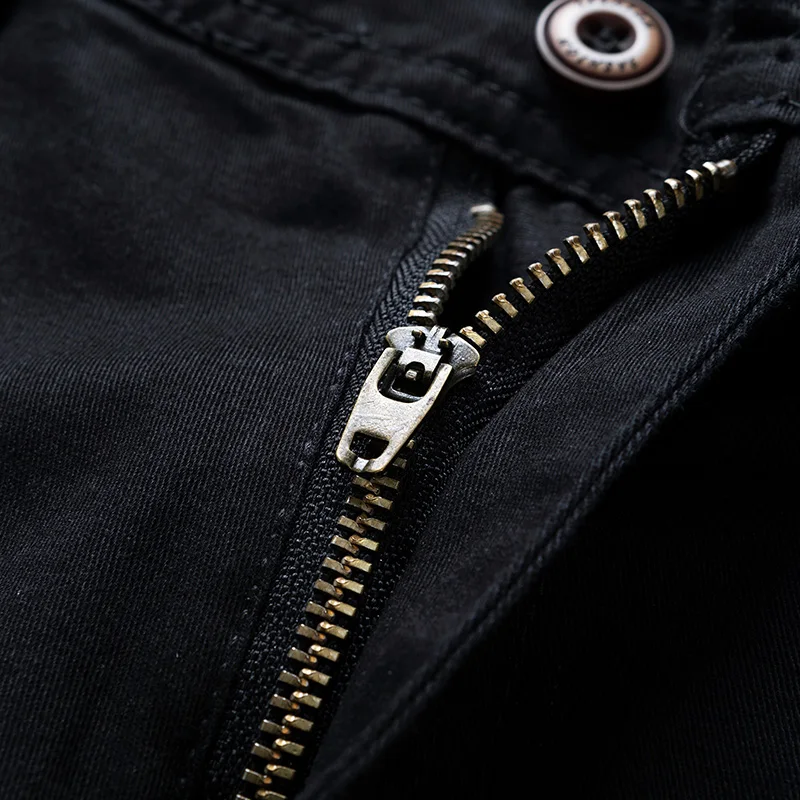 Шорты карго мужские повседневные хлопок стиль милитари до щиколотки штаны для