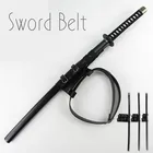 Косплей Анимация оружие аксессуары для мечей подвеска и фиксатор устройство из искусственной кожи меч ремень нож