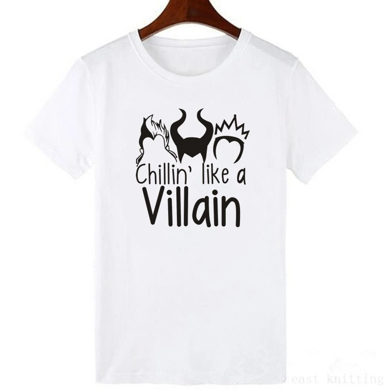 Женская крутая рубашка для плохих девушек веселые футболки забавные злодеи