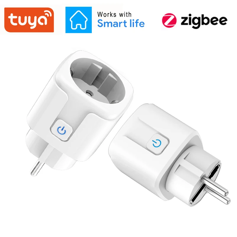 Умная розетка ZigBee Евророзетка с пультом дистанционного управления BR 16 А для