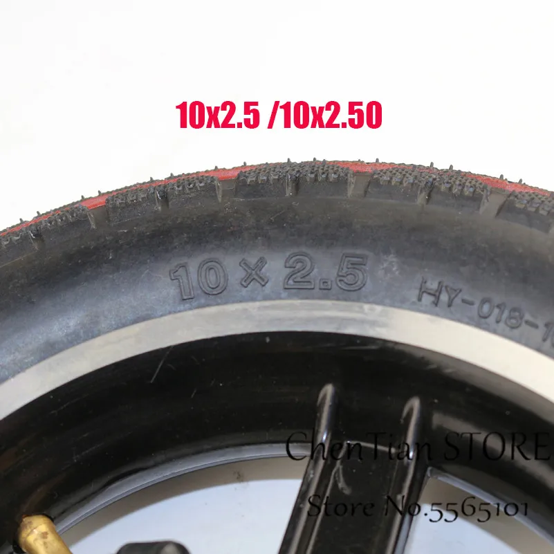 Колесный обод 10x2 125 10 дюймовая Ступица колеса скутера колесная рама из