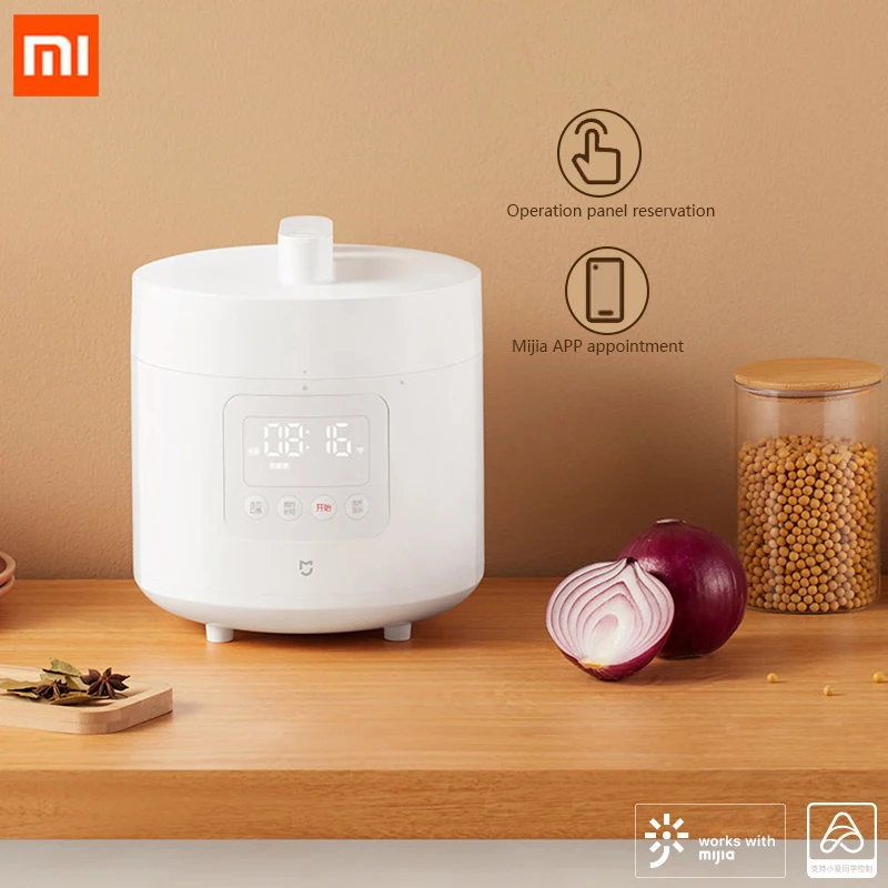 

Xiaomi Mijia Smart Electric Pressure Rice Cooker 2.5L Multicooker Appliances For Kitchen 1-3 Person Non-stick Pan Safety Protect