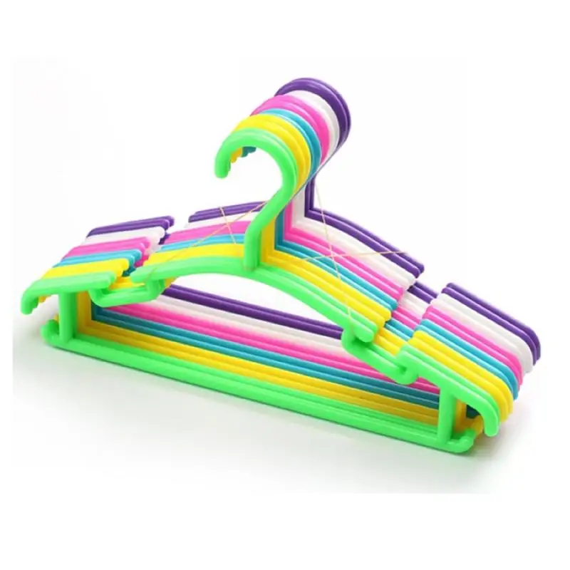 10 шт./компл. Портативный детская вешалка для одежды одежда малышей пальто с