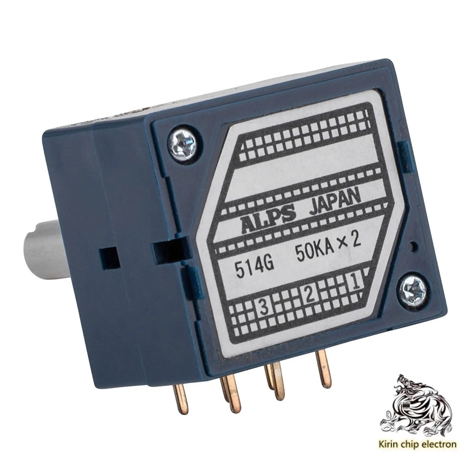 Оригинальный потенциометр ALPS 27 пластиковый корпус двойной 50 K (2 фута 3 фута)