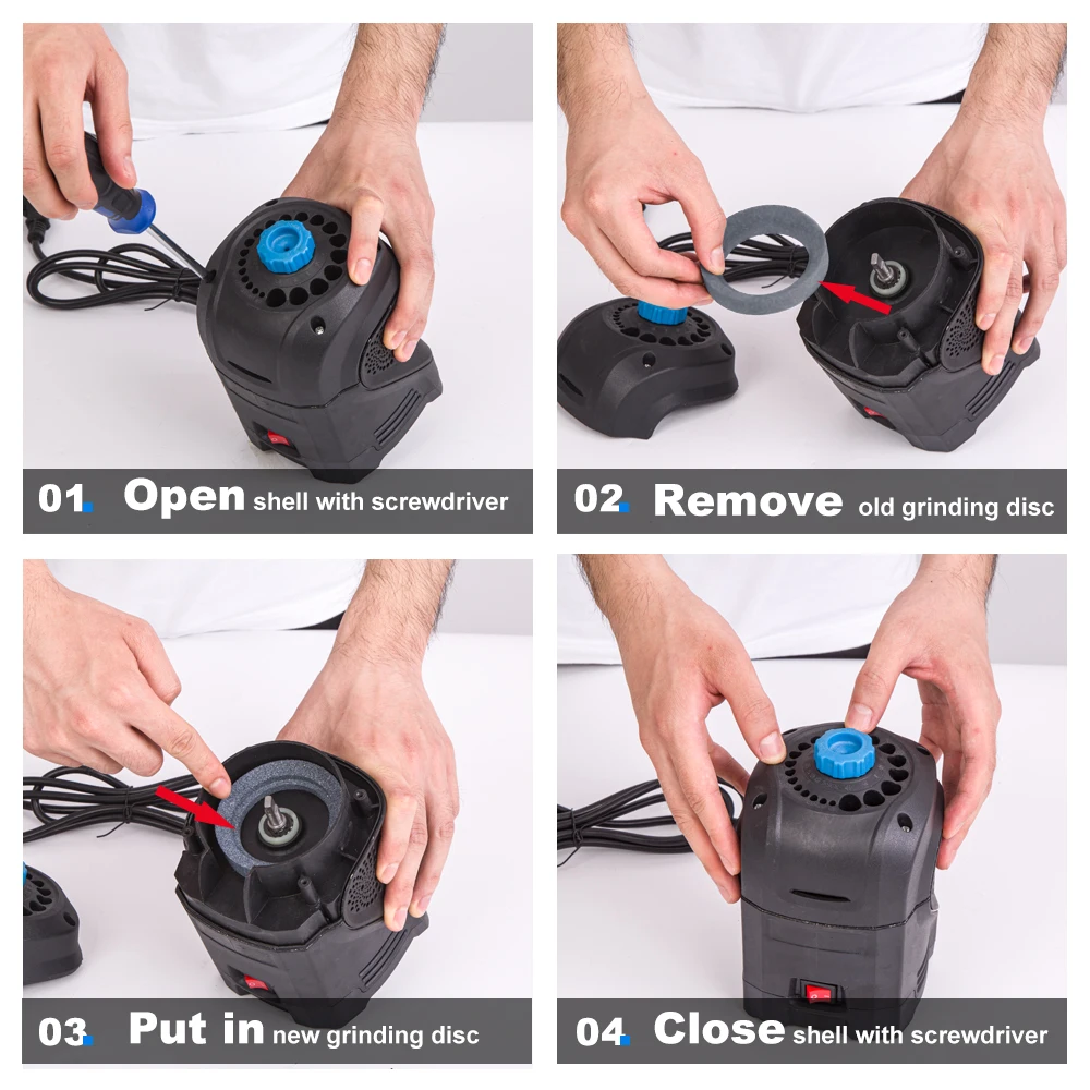 Точилка для сверл PROSTORMER 5 шт. шлифовальный диск высокоскоростного домашнего