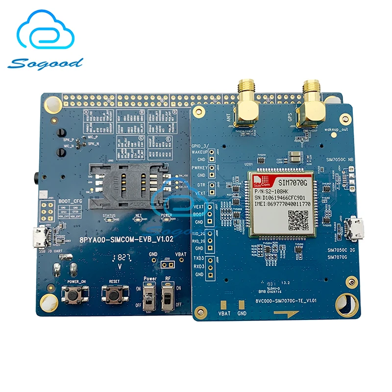 New&ampOriginal SIM7070G Evolution Kit TE KIT+SIMCOM EVB KIT 7070G LTE CAT.M(eMTC)&ampNB-IoT&ampGSM wireless development board |
