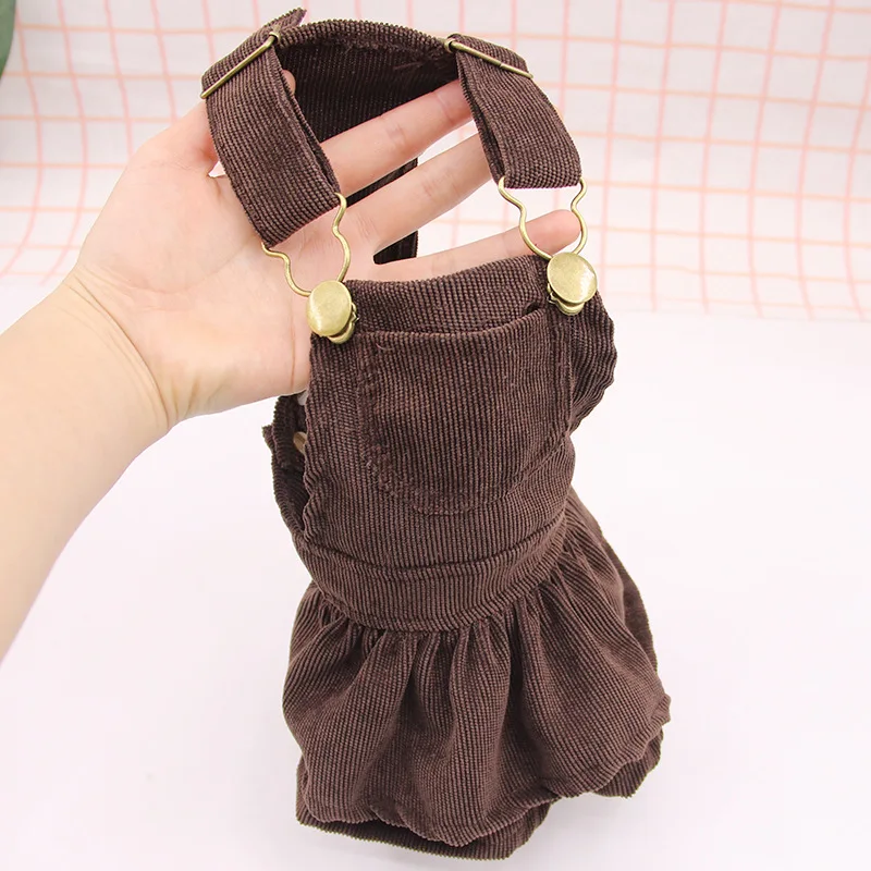 Одежда для собак на весну комбинезоны платья кошек и одежда тонкая