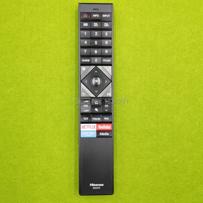 Оригинальный пульт дистанционного управления EN3A70 для Hisense H55O8BUK Oled 4k tv|remote control|remote