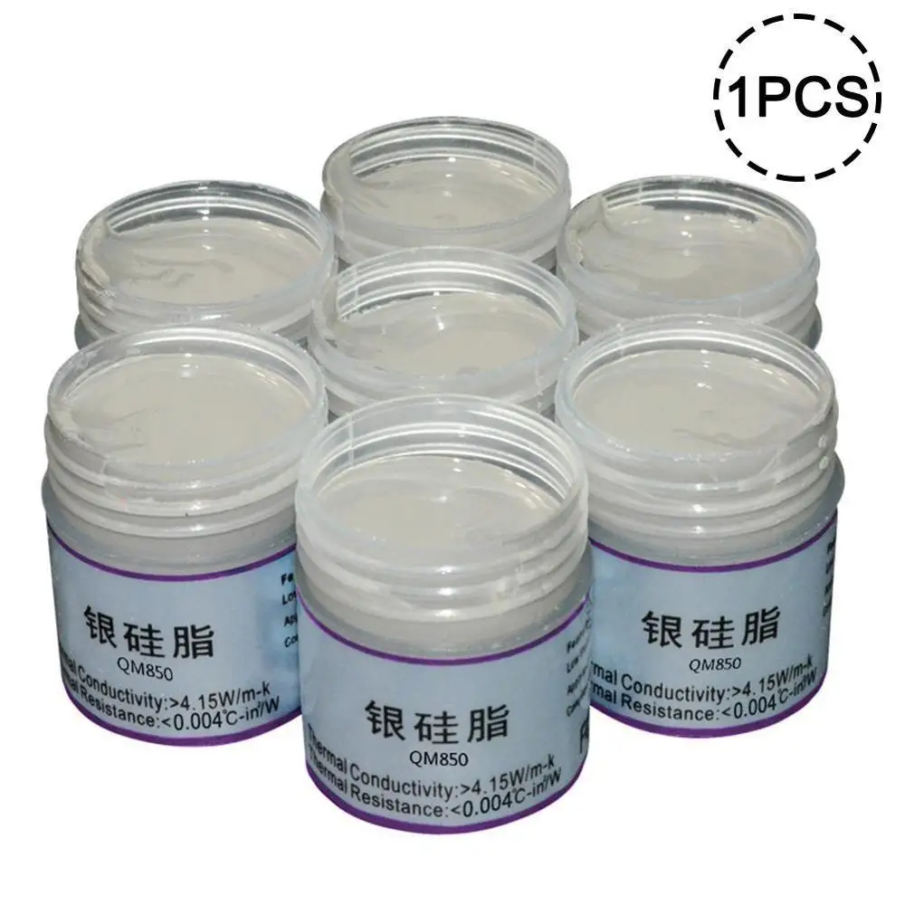 5g QM850 Chipset Desktop PC Heat Guide GPU Conductive Silicone Grease Laptop CPU Cooling Compound Thermal Paste Computer |
