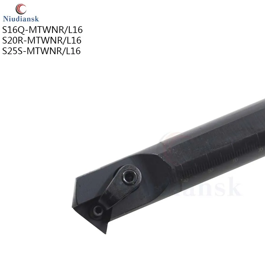 

1PC S16Q-MTWNR16 S20R-MTWNR16 S25S-MTWNR16 S16Q-MTWNL16 S20R-MTWNL16 S25S-MTWNL16 CNC lathe internal turning tool carbide insert