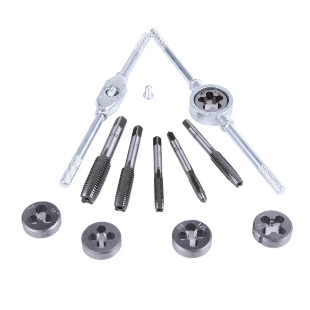 Metric Taps Die 12-Piece Set (Small Frames) tap Threading Complete Sets / Thread Tap | Инструменты
